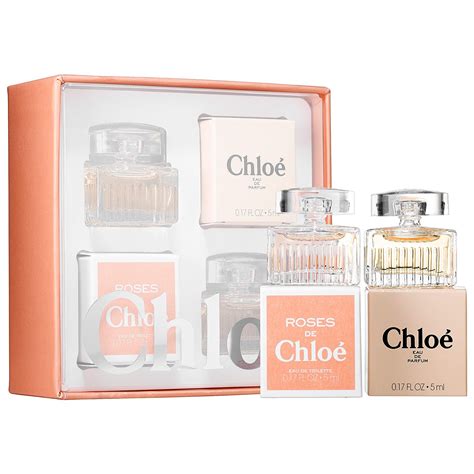 chloe perfume miniature gift sets.